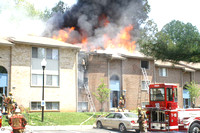 Woodlawn, MD Apartment Blaze