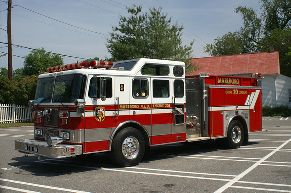 Marlboro Volunteer Fire Department Engine 2031994 Seagrave/Marion 1500GPM/720GWT