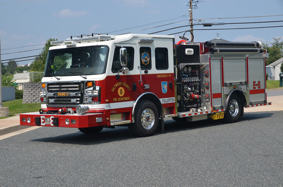 Baltimore County Fire Department Engine 8