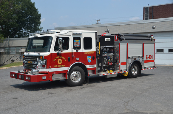 Baltimore County Fire Department Engine 101