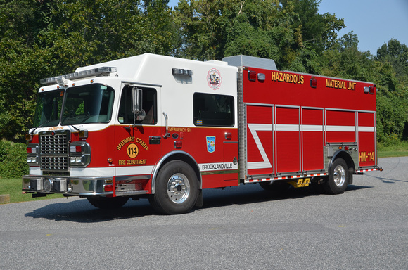 Baltimore County Fire Department HazMat 114