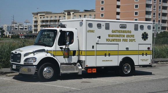Gaithersburg Washington Grove Volunteer Fire Department Ambulance 708C