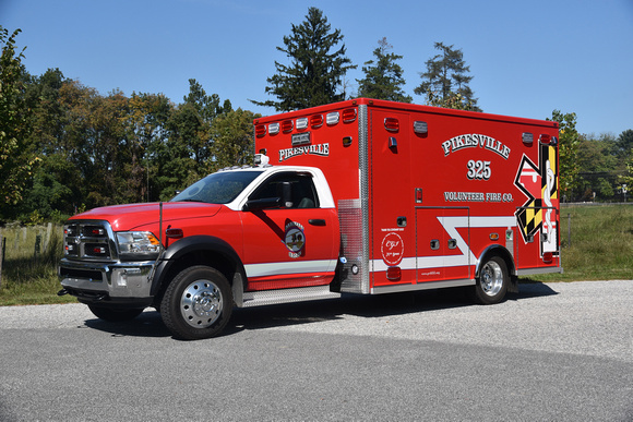 Pikesville Volunteer Fire Company Medic 325