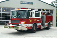 St. Tammany Fire Protection District No. 1 (Louisiana) Engine 172003 Pierce Quantum w/Tak 4 1500GPM/1000GWT