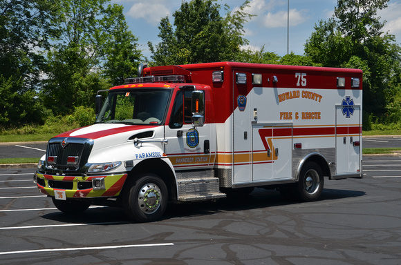 Howard County Fire Rescue Medic 75