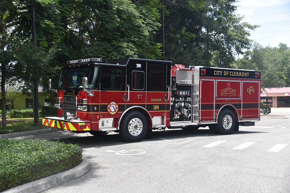 Clermont Fire Department Engine 104