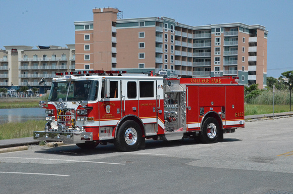 College Park Volunteer Fire Department Engine 122