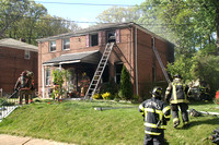 House Fire with Cat Rescue (Baltimore County, MD)