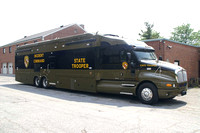 Maryland State Police "Truck 1"2006 Kenworth T2000/Kingsley Coach 56' long command vehicle