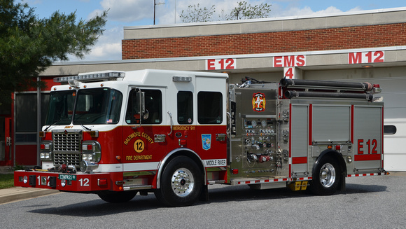 Baltimore County Fire Department Engine 12