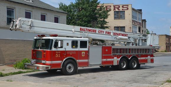 Baltimore City Fire Department Truck 51