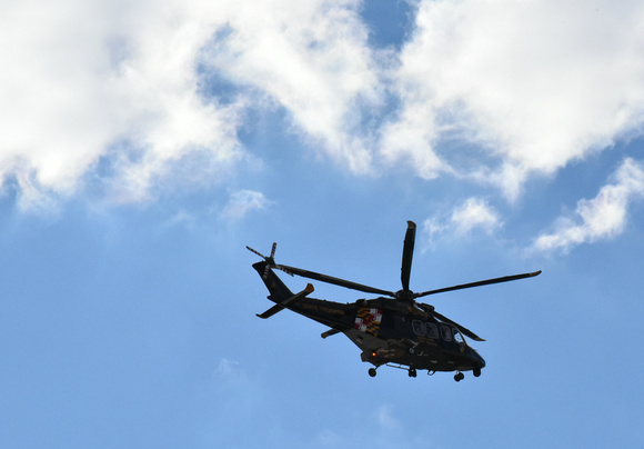 MSP Trooper on Approach To Shock Trauma