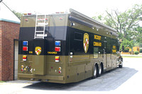 Maryland State Police "Truck 1"2006 Kenworth T2000/Kingsley Coach 56' long command vehicle