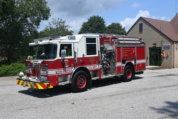 Naval Support Activity (NSA) Annapolis Fire Dept - Rescue Engine 47