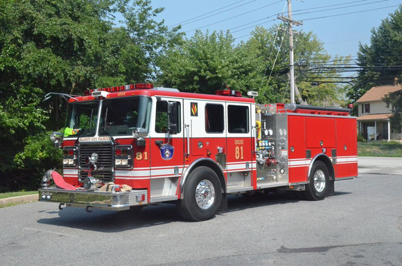 Ellicott City Volunteer Fire Department Engine 81
