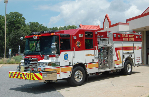 Howard County Fire Rescue Engine 111