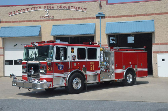 Ellicott City Volunteer Fire Department Engine 21