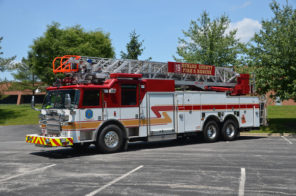 Howard County Fire Rescue Reserve Truck 19