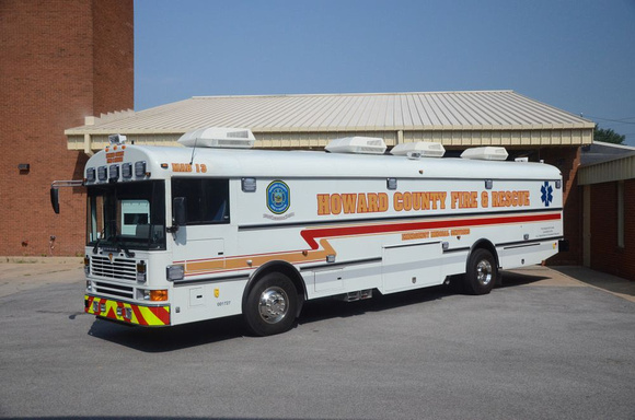 Howard County Fire & Rescue Medical Ambulance Bus 13