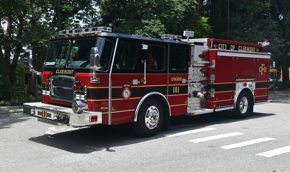 Clermont Fire Department Engine 101