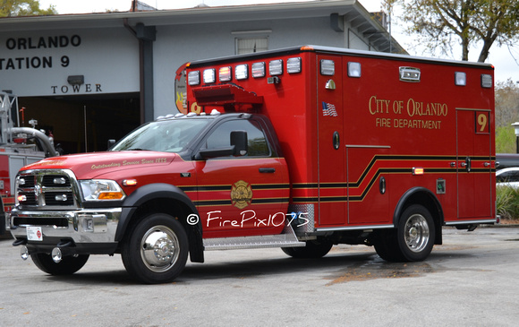Orlando Fire Department Rescue 9