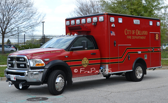 Orlando Fire Department Rescue 8