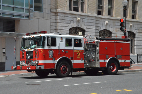 District of Columbia Fire DepartmentEngine 2 "Chinatown"2002 Seagrave 1250GPM/500GWT