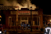 Fire at Cleaners in Towson, MD