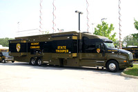 Maryland State Police "Truck 1"2006 Kenworth T2000/Kingsley Coach 56' long command vehicle