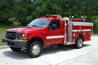Bay St. Louis Fire Dept. (Mississippi) Rescue 11999 Ford F450 XLT Super Duty/Smeal 350GPM/300GWT