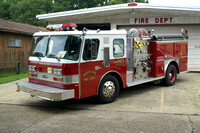 Waveland Fire Dept. (Mississippi) Engine 41989 E-One 1250 GPM/750GWT