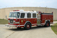 Waveland Fire Dept. (Mississippi) Engine 51996 E-One Cyclone II 1500GPM/750GWT