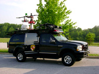 Maryland State Police "Emergency Communications Vehicle 1"2003 Ford Excursion Limited/Bickford Industries