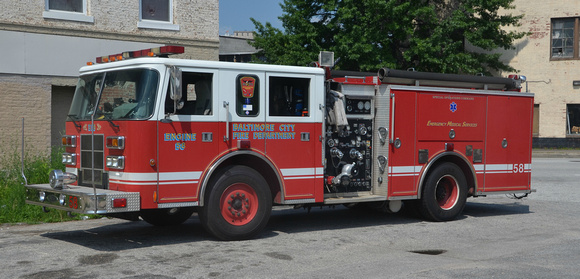 Baltimore City Fire Department Engine 58