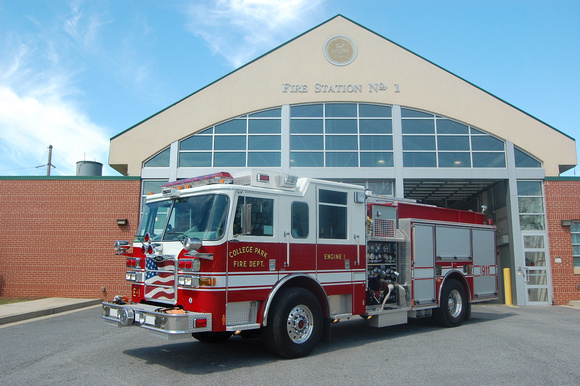 College Park Fire Department Engine 12009 Pierce Arrow XT 1500GPM/1000GWT