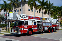 Coral Springs Fire Department Ladder 80