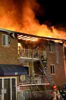 3 Alarm Apartment Fire in Pikesville - 1/30/14